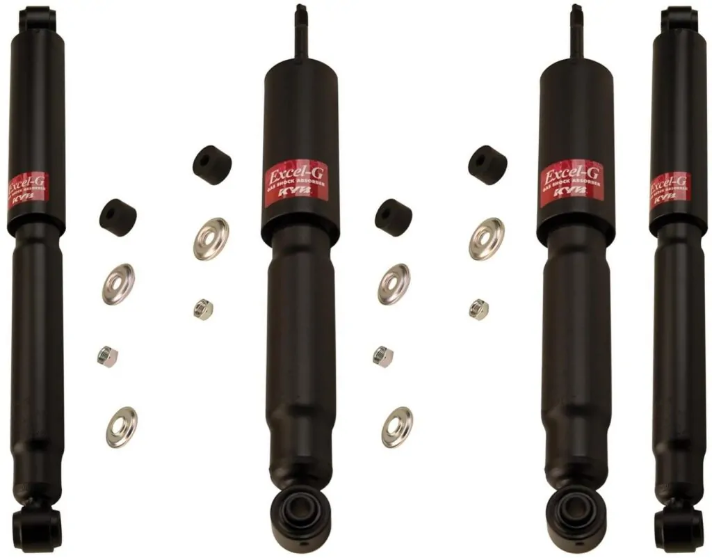 KYB Excel-G GR-2 Front Rear Shocks for 1980-82 CHEVROLET Luv 4WD 344427 344427 344044 344044