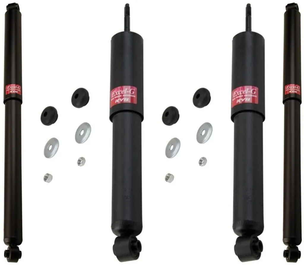 KYB Excel-G GR-2 Front Rear Shocks for 1983-1/89 FORD Ranger 4WD 344049 344049 344051 344051