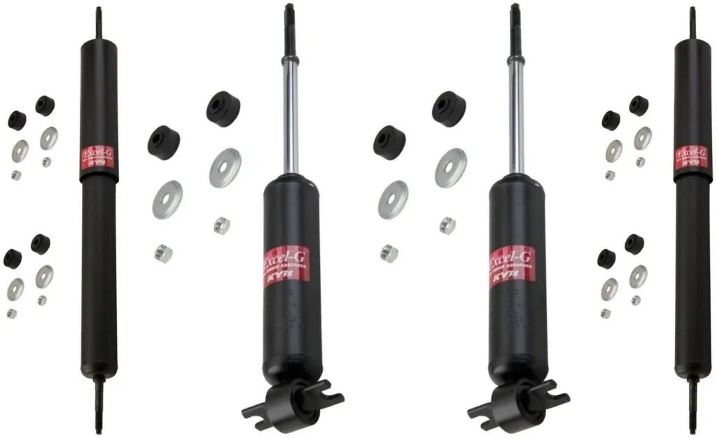 KYB Excel-G GR-2 Front Rear Shocks for 1972-84 MAZDA Pickup 2WD 343127 343127 344052 344052