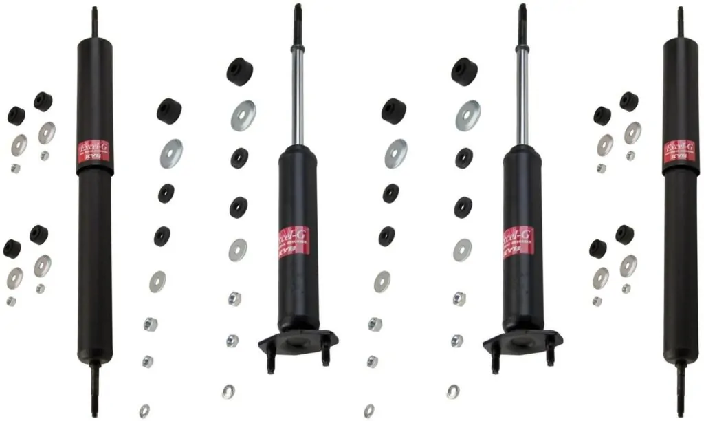 KYB Excel-G GR-2 Front Rear Shocks for 1978-83 AMC Concord 343156 343156 344052 344052