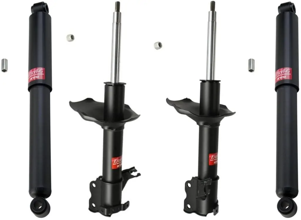 KYB Excel-G GR-2 Front Rear Shocks for 1993-98 NISSAN Quest 235058 235059 344055 344055