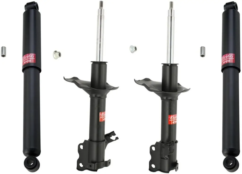 KYB Excel-G GR-2 Front Rear Shocks for 1999-02 NISSAN Quest 334321 334322 344055 344055