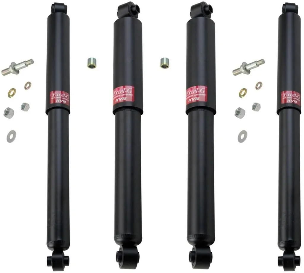 KYB Excel-G GR-2 Front Rear Shocks for 1973-91 CHEVROLET Blazer 4WD Full Size 344067 344067 344072 344072