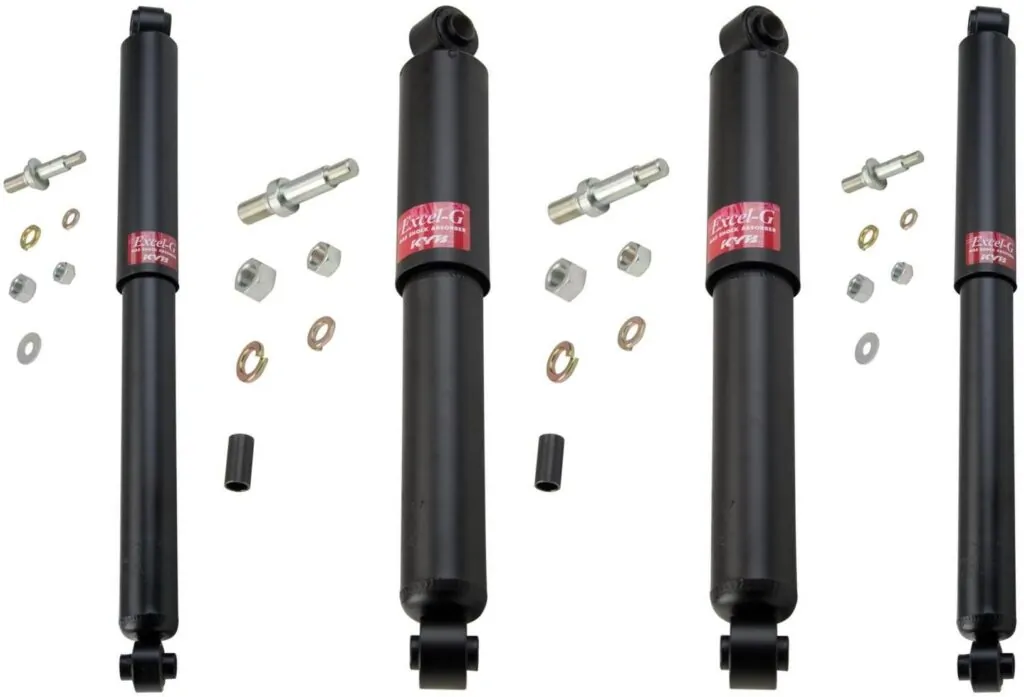 KYB Excel-G GR-2 Front Rear Shocks for 1973 CHEVROLET P10 344068 344068 344072 344072