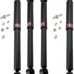 KYB Excel-G GR-2 Front Rear Shocks for 1980-84 CHEVROLET K10 4WD Dual Front 344075 344075 344072 344072