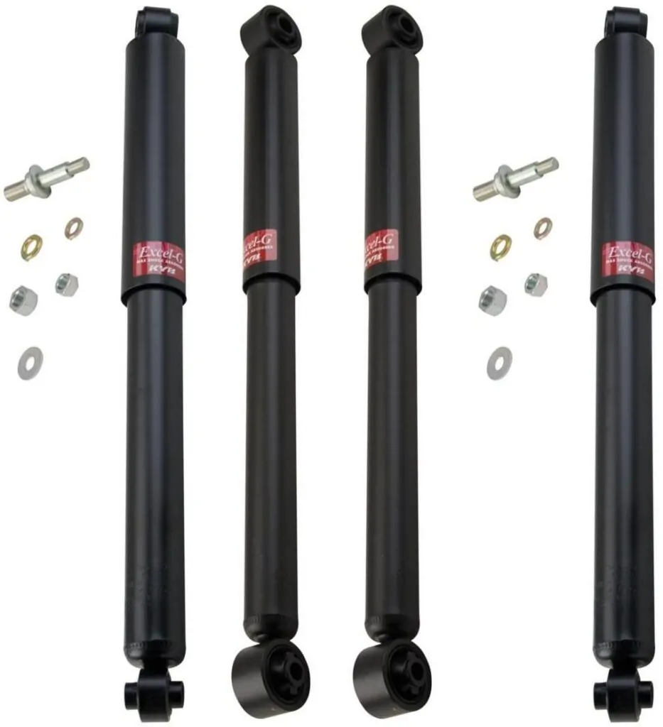 KYB Excel-G GR-2 Front Rear Shocks for 1980-84 CHEVROLET K10 4WD Dual Front 344075 344075 344072 344072