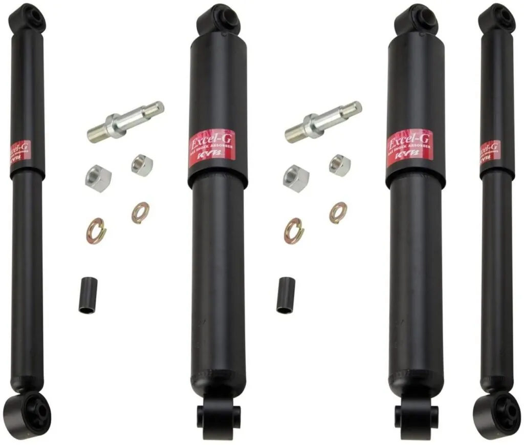 KYB Excel-G GR-2 Front Rear Shocks for 1978-95 GMC G2500 344068 344068 344075 344075