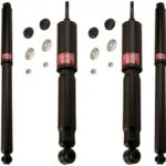 KYB Excel-G GR-2 Front Rear Shocks for 1980-89 FORD F-100 4WD Quad Shock 344076 344076 344077 344077