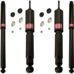 KYB Excel-G GR-2 Front Rear Shocks for 1999-04 FORD F-350 2WD Chassis Cab 344370 344370 344077 344077