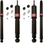 KYB Excel-G GR-2 Front Rear Shocks for 1990-96 FORD F-150 4WD Quad Shock 344076 344076 344079 344079