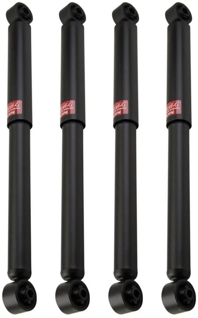 KYB Excel-G GR-2 Front Rear Shocks for 1990-95 CHEVROLET Astro Mini-Van 4WD 344266 344266 344082 344082