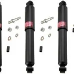 KYB Excel-G GR-2 Front Rear Shocks for 1963-66 CHEVROLET P10 344068 344068 344085 344085