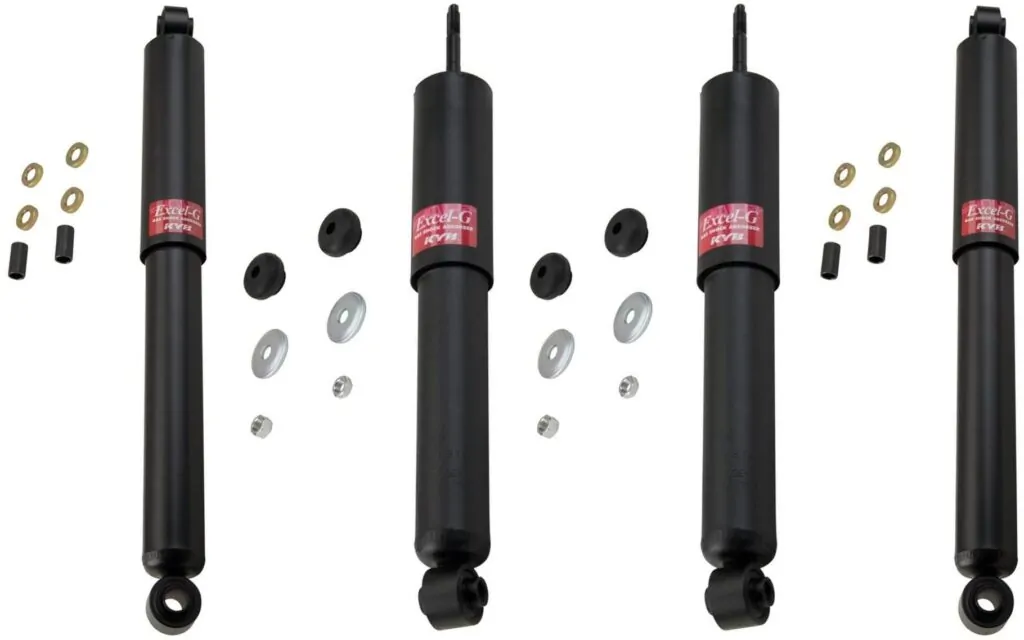 KYB Excel-G GR-2 Front Rear Shocks for 1966 FORD Bronco From Serial# 830001 344272 344272 344085 344085