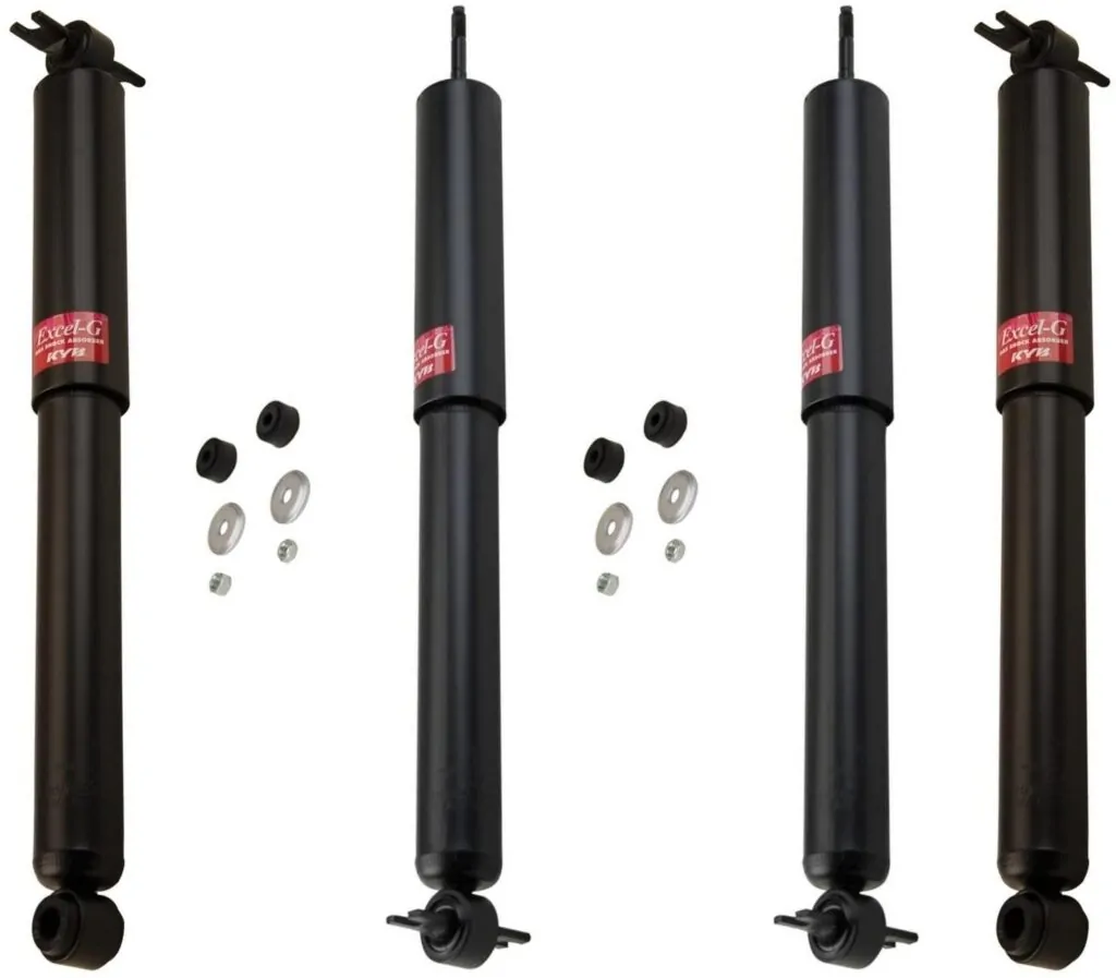 KYB Excel-G GR-2 Front Rear Shocks for 1997-01 JEEP Cherokee 344088 344088 344089 344089