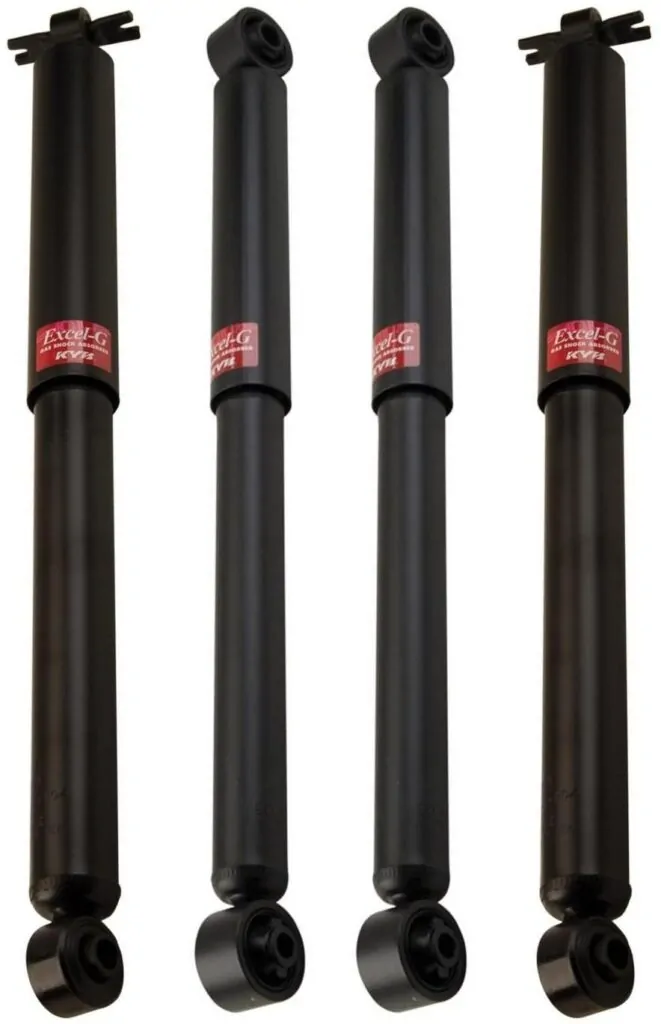 KYB Excel-G GR-2 Front Rear Shocks for 1992-99 GMC Suburban K1500 4WD 344266 344266 344262 344262