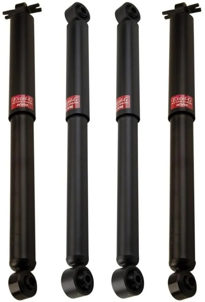 KYB Excel-G GR-2 Front Rear Shocks for 1992-94 CHEVROLET Blazer 4WD Full Size 344266 344266 344263 344263