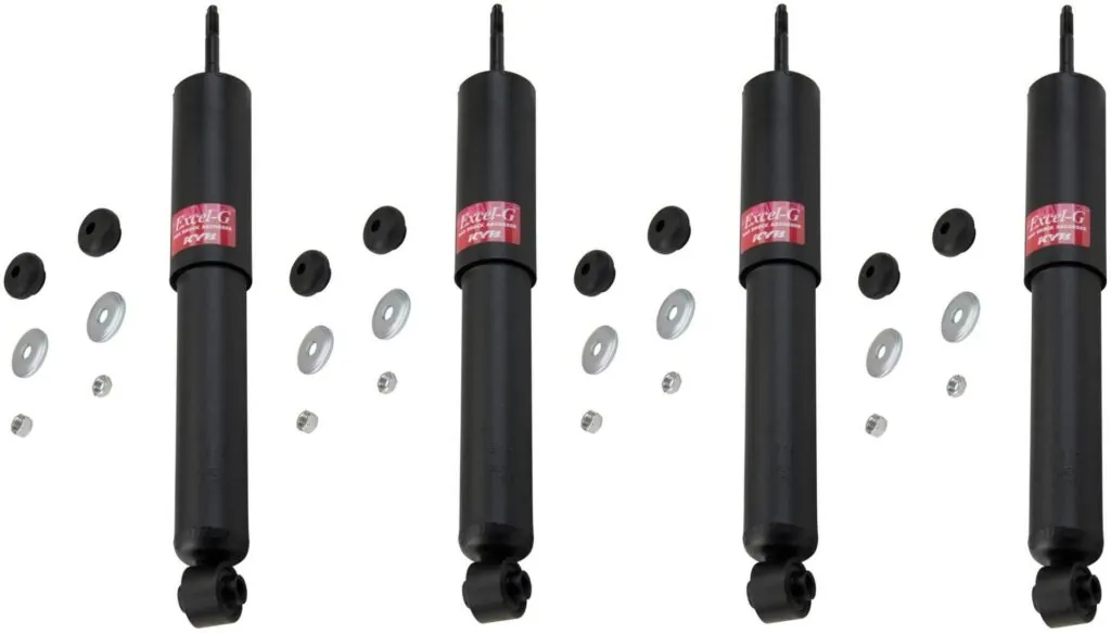 KYB Excel-G GR-2 Front Rear Shocks for 1975-91 FORD E-350 344272 344272 344264 344264