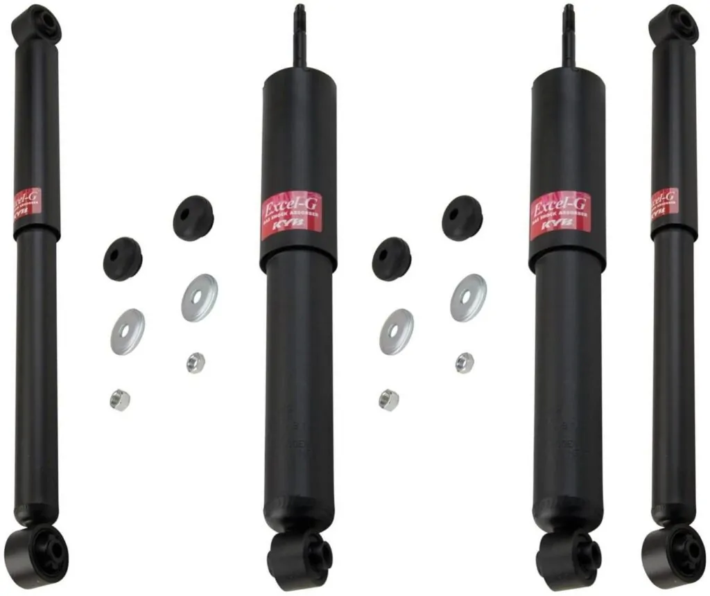 KYB Excel-G GR-2 Front Rear Shocks for 1997-02 FORD Expedition 4WD 344368 344368 344267 344267