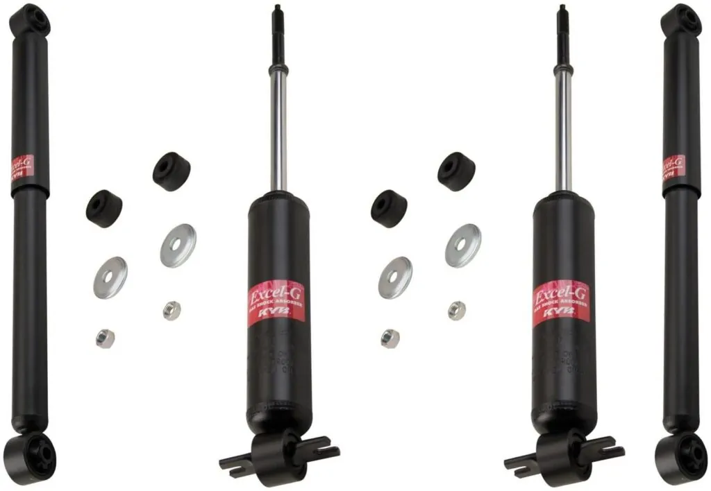 KYB Excel-G GR-2 Front Rear Shocks for 1989-97 FORD Aerostar 2WD Mini-Van 344083 344083 344290 344290