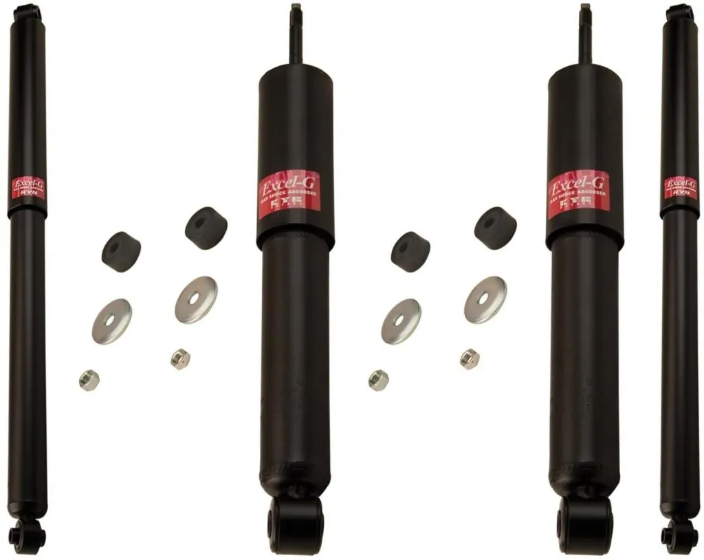 KYB Excel-G GR-2 Front Rear Shocks for 2000-04 MITSUBISHI Montero Sport 344294 344294 344295 344295