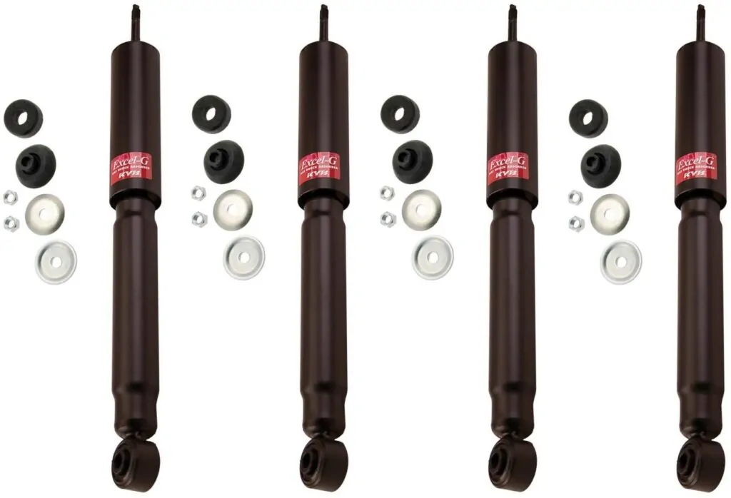 KYB Excel-G GR-2 Front Rear Shocks for 1998-00 ISUZU Amigo 344298 344298 344299 344299