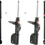 KYB Excel-G GR-2 Front Rear Shocks for 2005-08 CHEVROLET Uplander 2WD 335061 335061 344338 344338