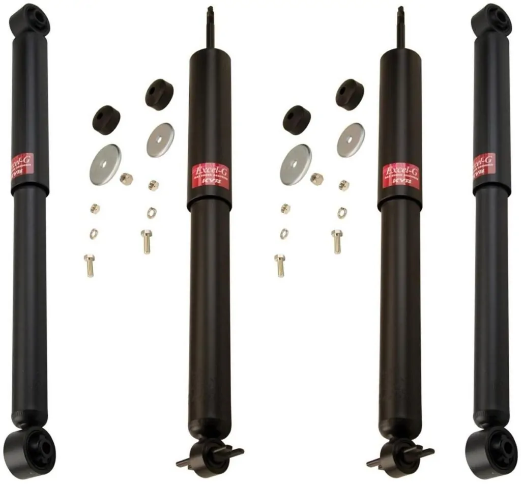 KYB Excel-G GR-2 Front Rear Shocks for 1999-04 JEEP Grand Cherokee 344341 344341 344342 344342