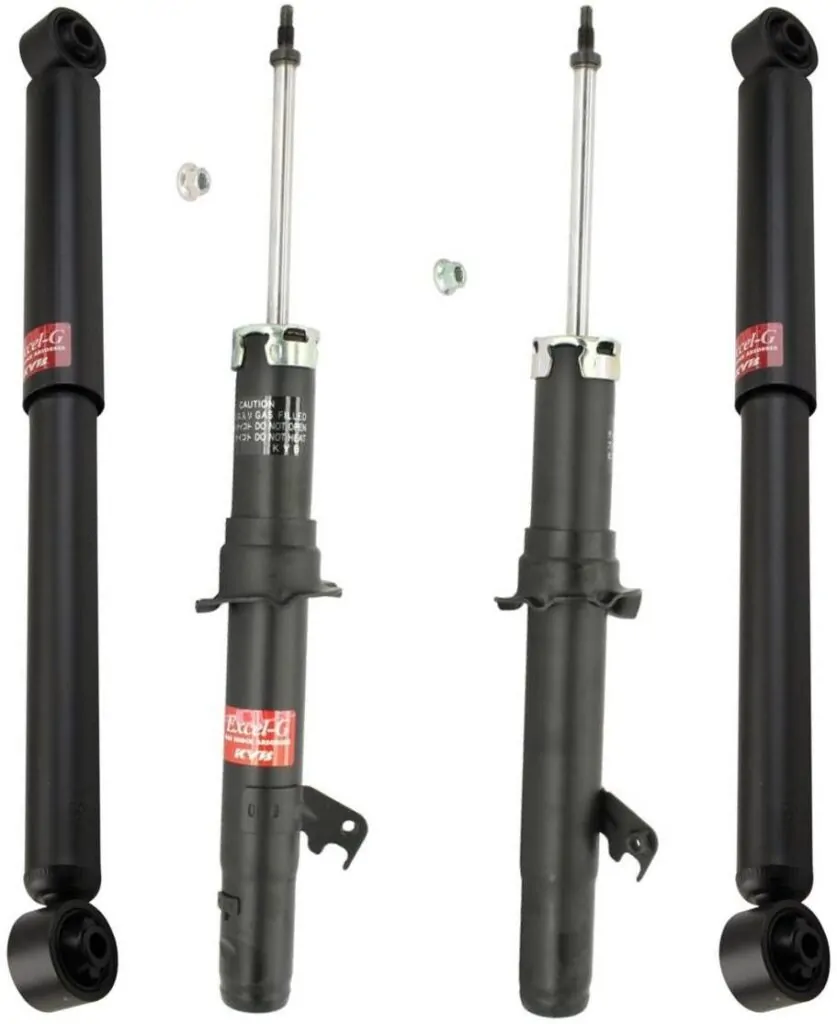 KYB Excel-G GR-2 Front Rear Shocks for 2003-04 MAZDA 6 341351 341352 344363 344363