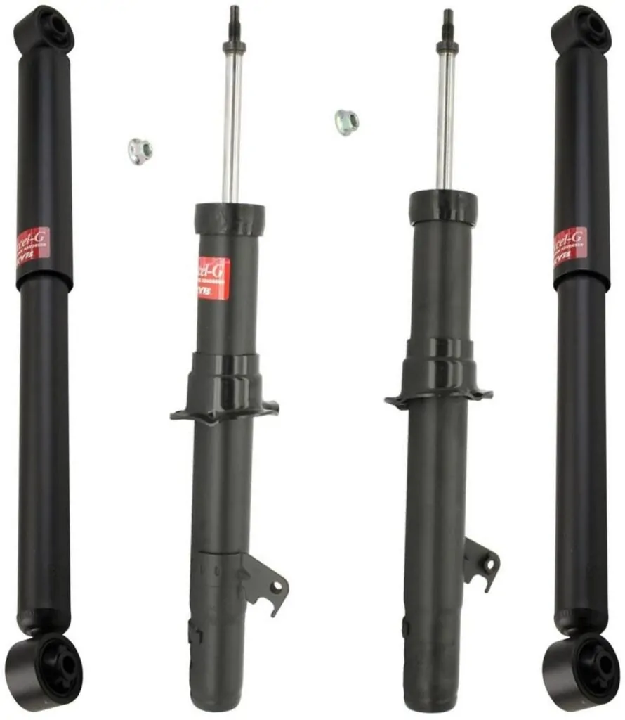 KYB Excel-G GR-2 Front Rear Shocks for 2007-09 LINCOLN MKZ 2WD 341405 341406 344363 344363