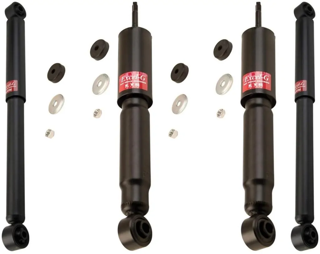 KYB Excel-G GR-2 Front Rear Shocks for 1994-02 DODGE Ram 2500 2WD 344372 344372 344365 344365