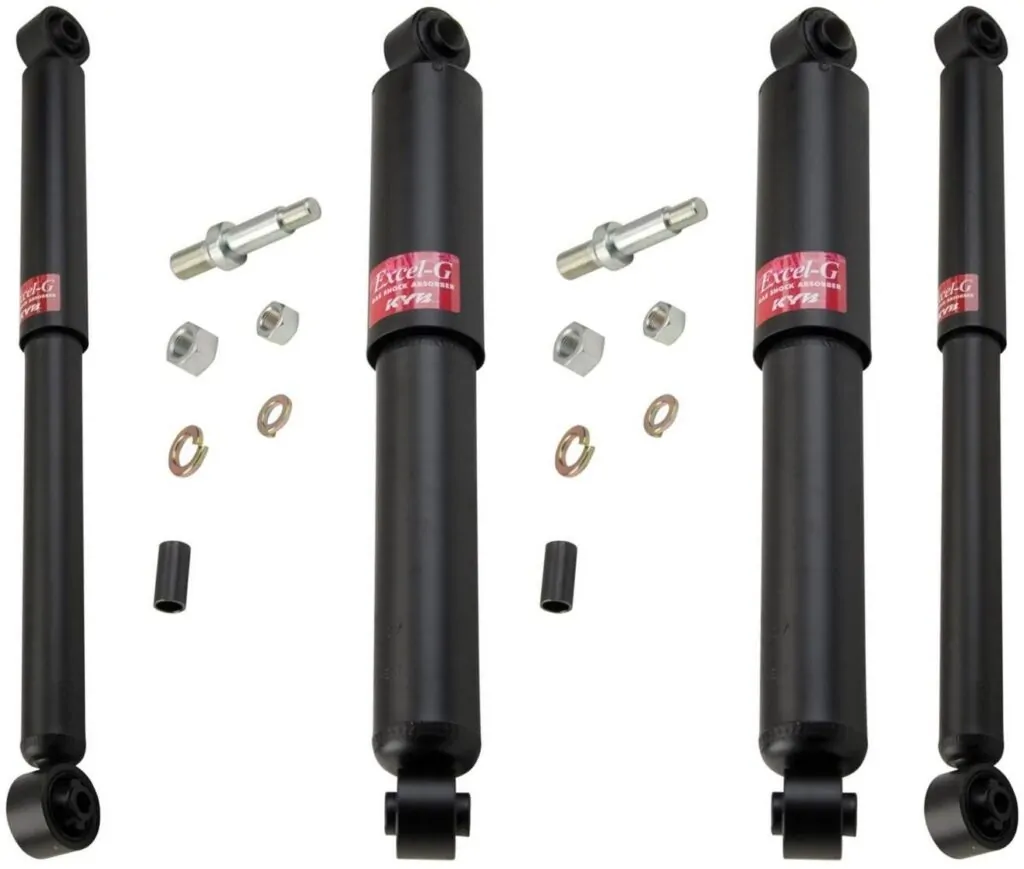 KYB Excel-G GR-2 Front Rear Shocks for 1982-91 CHEVROLET P20 344068 344068 344366 344366