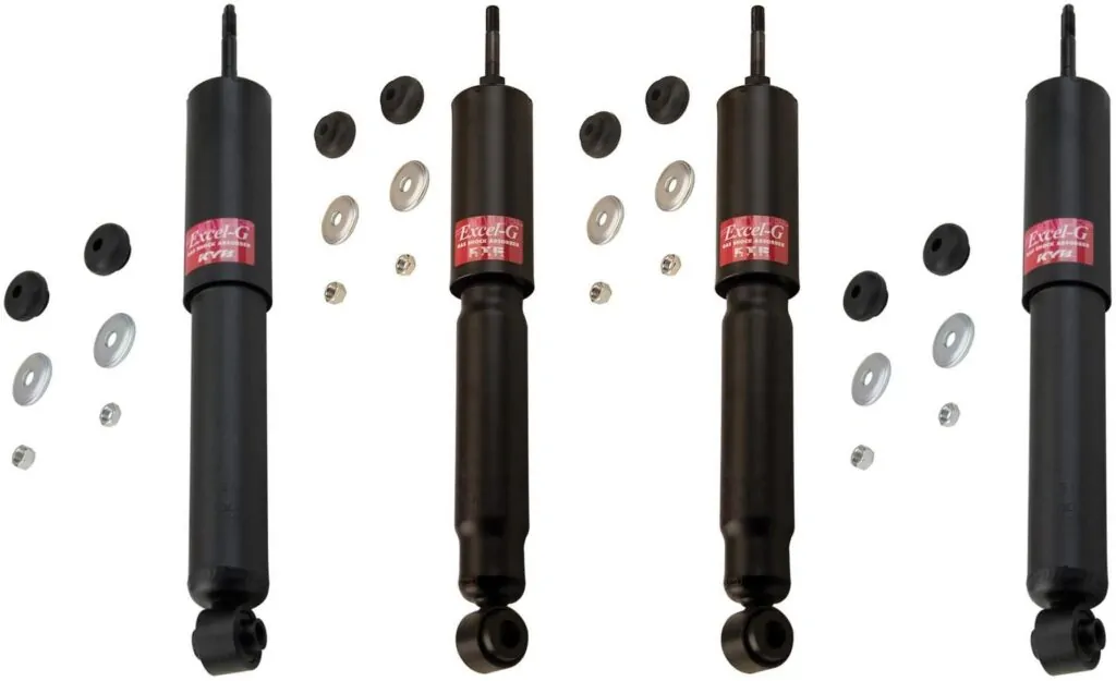 KYB Excel-G GR-2 Front Rear Shocks for 1992-06 FORD E-150 344388 344388 344369 344369