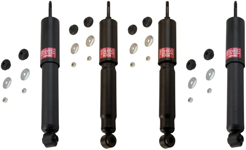 KYB Excel-G GR-2 Front Rear Shocks for 2007 FORD E-250 344370 344370 344371 344371