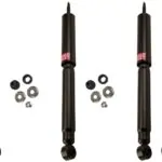 KYB Excel-G GR-2 Front Rear Shocks for 1994-02 DODGE Ram 3500 2WD Chassis Cab Solid Front Axle 344364 344364 344373 344373