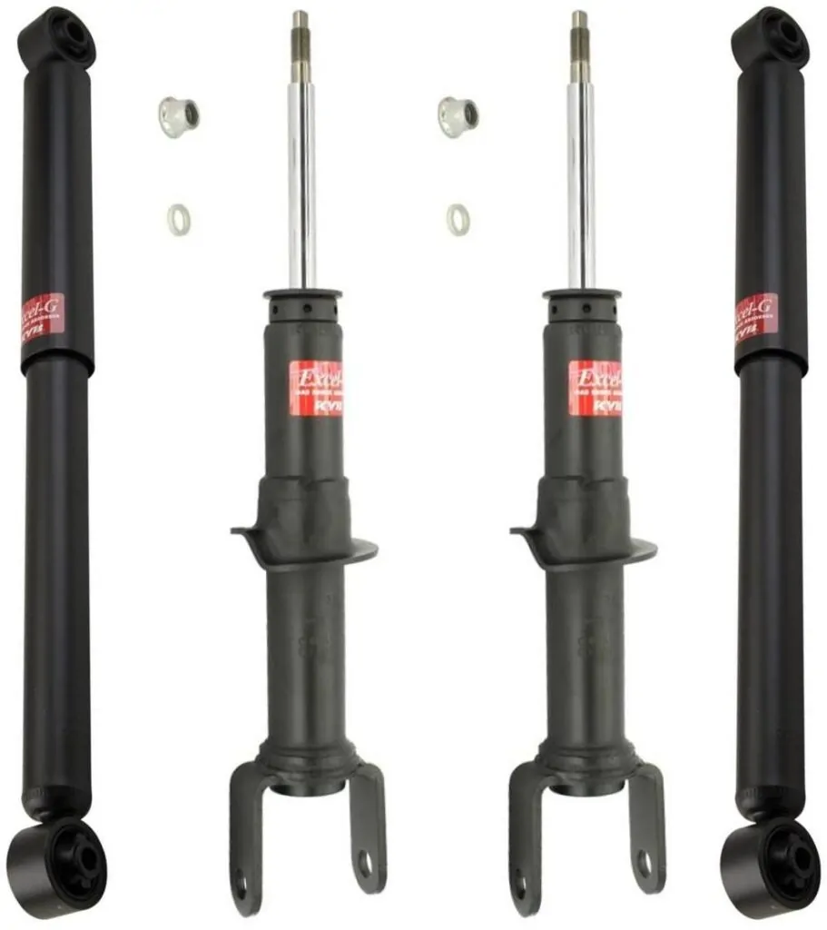 KYB Excel-G GR-2 Front Rear Shocks for 2008-09 DODGE Dakota 340019 340019 344378 344378