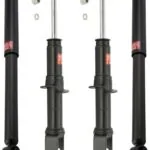 KYB Excel-G GR-2 Front Rear Shocks for 2005-07 DODGE Dakota 341484 341484 344378 344378