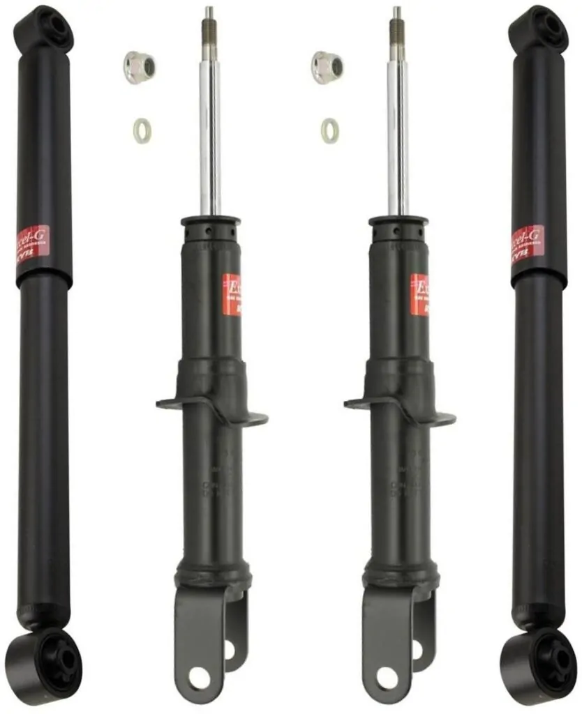 KYB Excel-G GR-2 Front Rear Shocks for 2005-07 DODGE Dakota 341484 341484 344378 344378