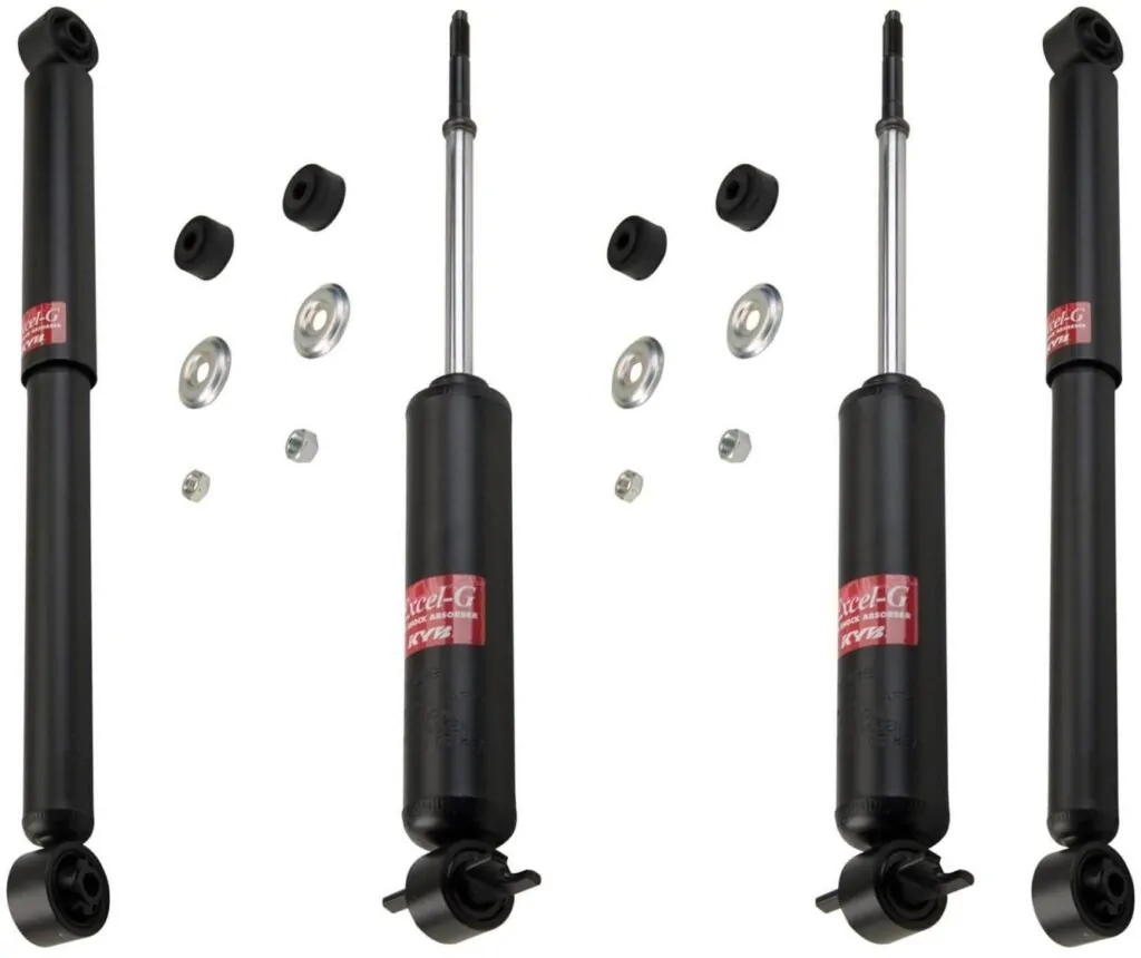 KYB Excel-G GR-2 Front Rear Shocks for 1998-03 DODGE Durango 2WD 344081 344081 344378 344378