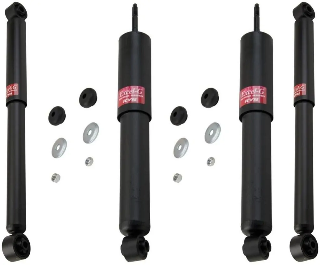 KYB Excel-G GR-2 Front Rear Shocks for 1998-03 DODGE Durango 4WD 344049 344049 344379 344379