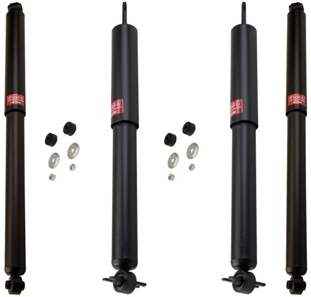 KYB Excel-G GR-2 Front Rear Shocks for 1993 JEEP Grand Wagoneer 344088 344088 344396 344396