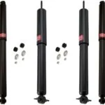 KYB Excel-G GR-2 Front Rear Shocks for 1993 JEEP Grand Wagoneer 344088 344088 344396 344396