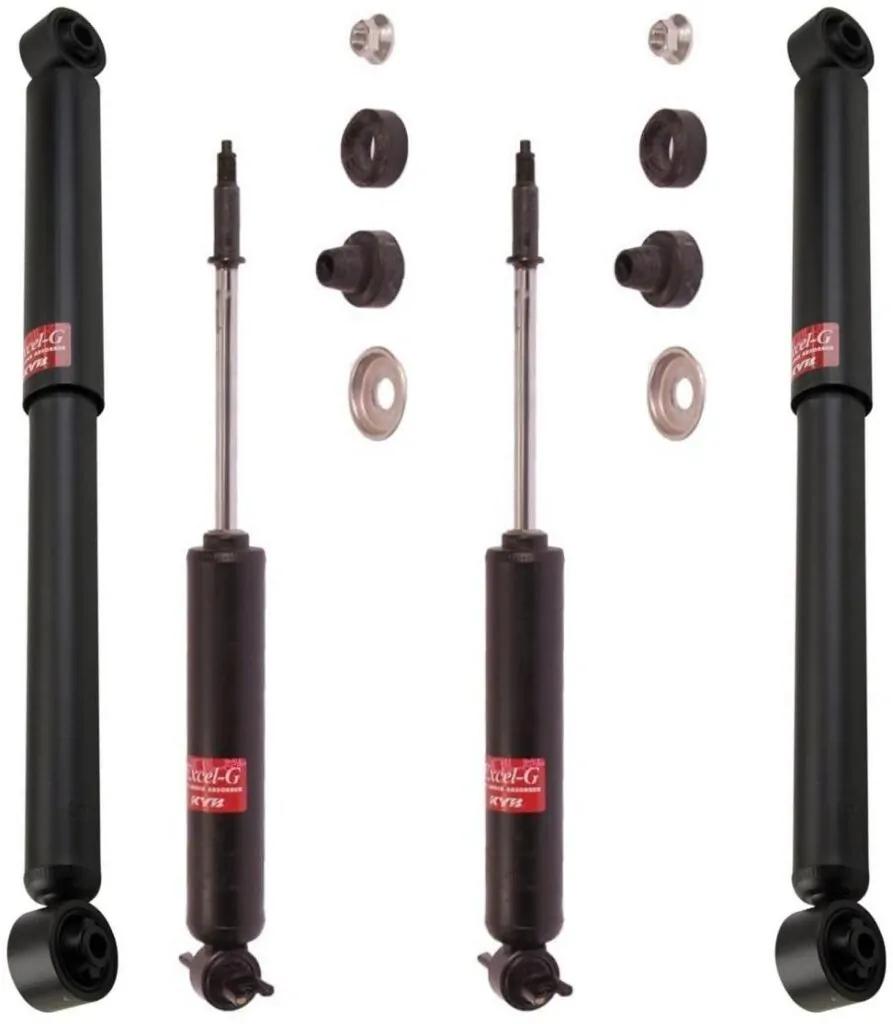 KYB Excel-G GR-2 Front Rear Shocks for 2003-09 DODGE Ram 2500 2WD 344400 344400 344401 344401