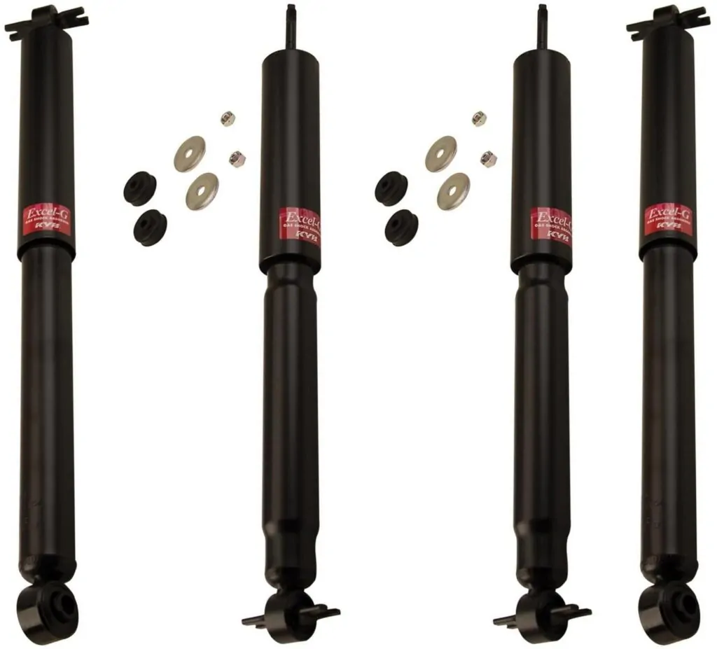 KYB Excel-G GR-2 Front Rear Shocks for 1997-06 JEEP Wrangler TJ 344435 344435 344403 344403