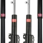 KYB Excel-G GR-2 Front Rear Shocks for 1995-03 FREIGHTLINER Sprinter 3500 Dual Rear Wheel 335810 335810 344409 344409