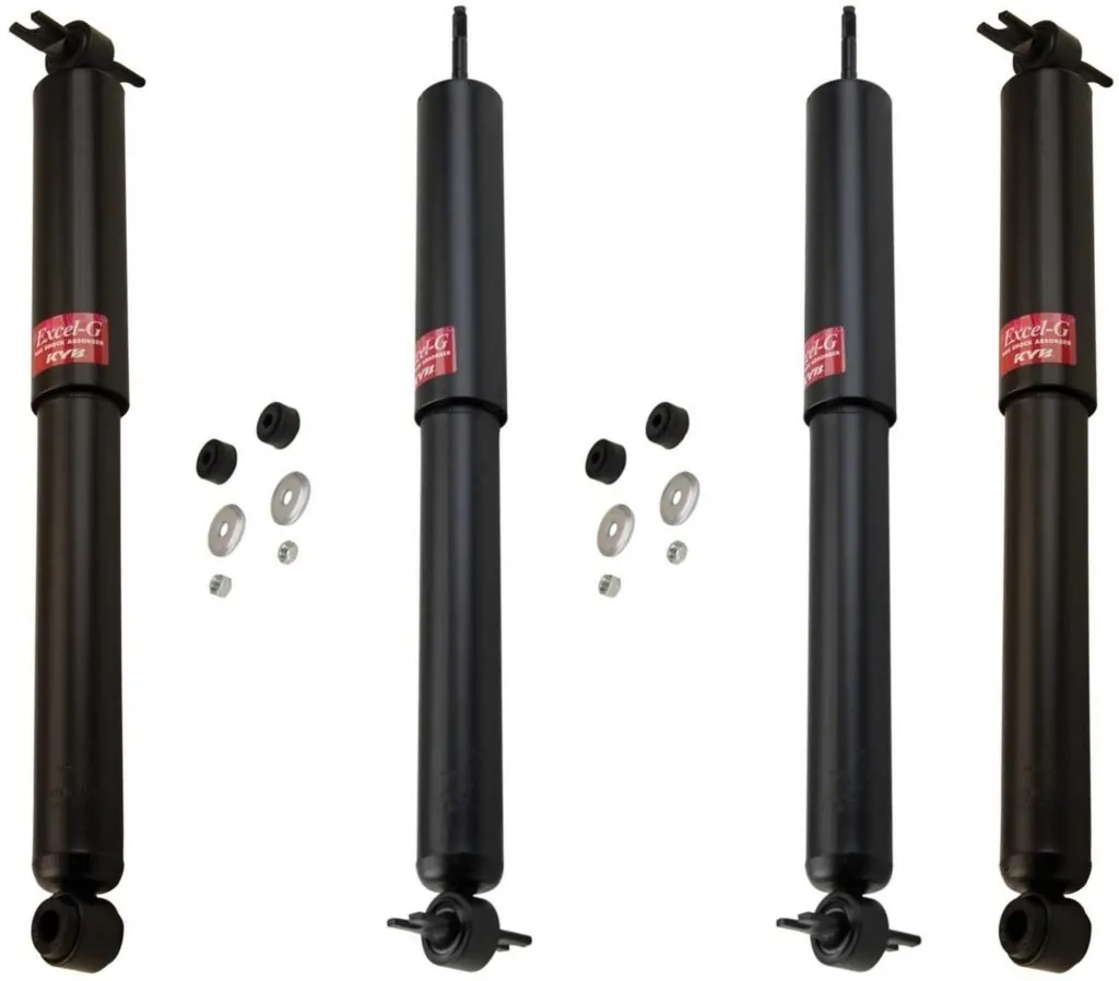 KYB Excel-G GR-2 Front Rear Shocks for 1984-90 JEEP Wagoneer 344088 344088 344418 344418