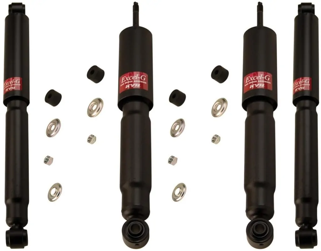 KYB Excel-G GR-2 Front Rear Shocks for 1987-90 MITSUBISHI Wagon 344427 344427 344426 344426