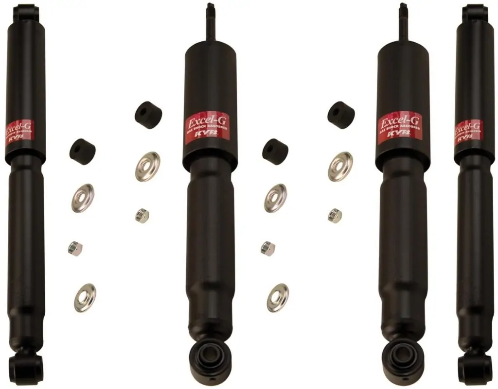 KYB Excel-G GR-2 Front Rear Shocks for 98-3/2003 NISSAN Frontier 2WD 344427 344427 344429 344429