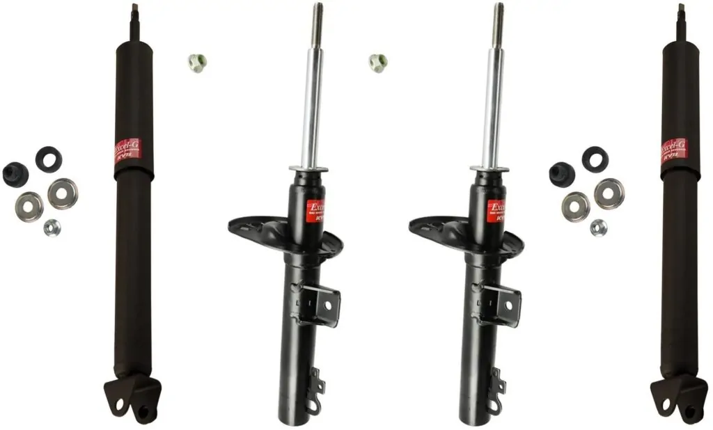 KYB Excel-G GR-2 Front Rear Shocks for 1996-99 MERCURY Sable Station Wagon 334168 334168 344432 344432