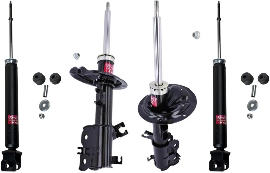 KYB Excel-G GR-2 Front Rear Shocks for 2004-08 NISSAN Maxima 334336 334337 344450 344450