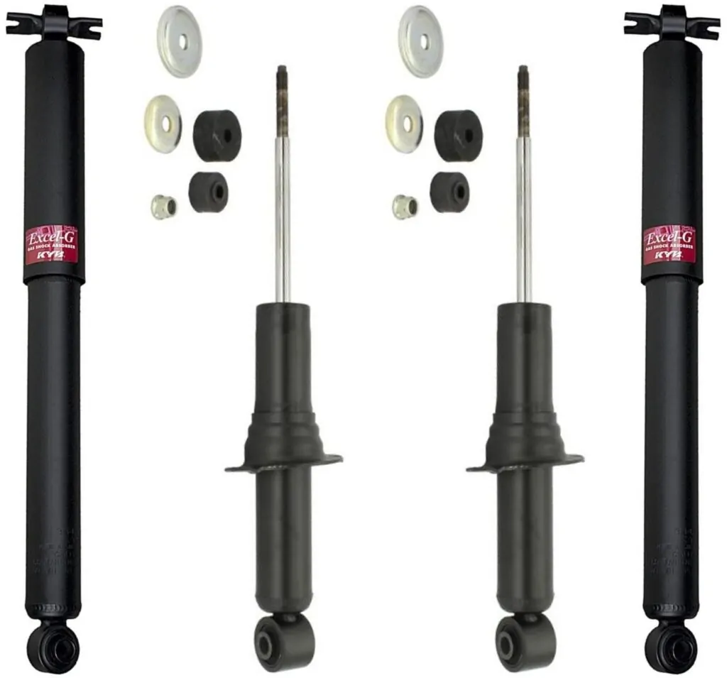 KYB Excel-G GR-2 Front Rear Shocks for 2004-09 GMC Canyon 2WD 341374 341374 344464 344464